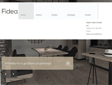 Tablet Screenshot of fidea.si